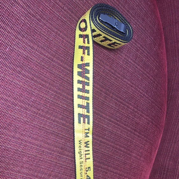 Industrial off white belt v1 - Picture 2 of 5